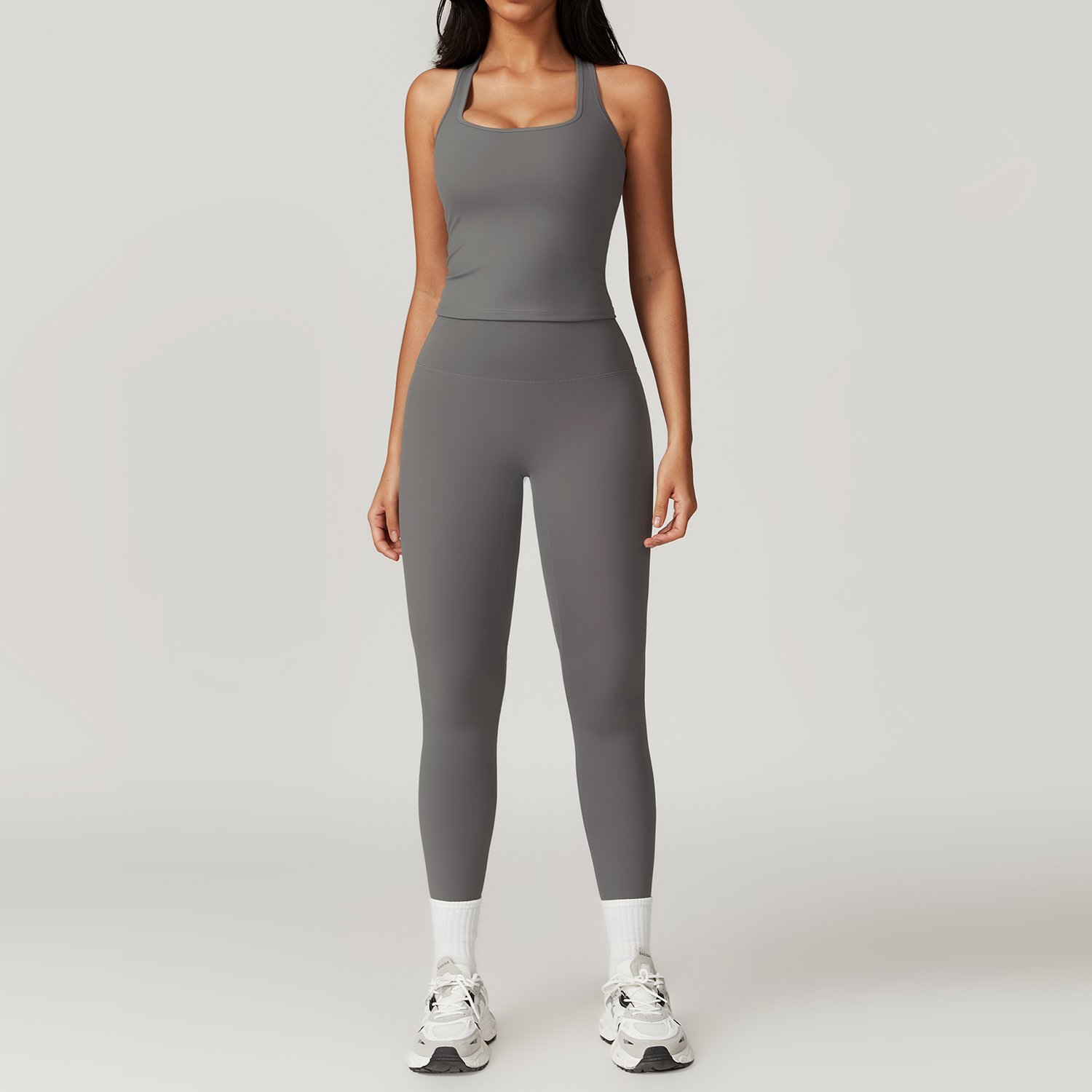 Hot 2024 Women's Clothing Workout Active Wear Women's Set Sportswear Gym Fitness Sets