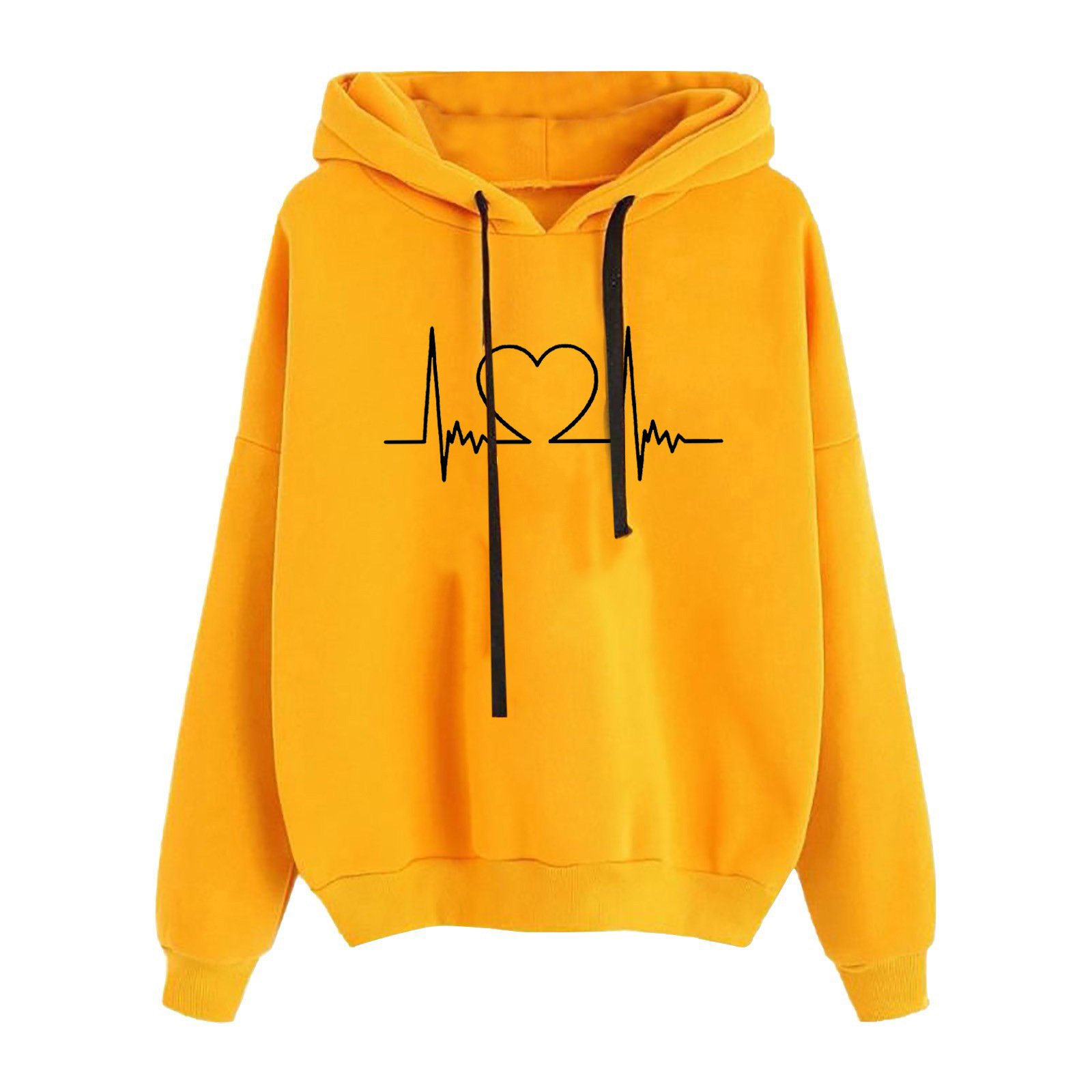 Best 2023 2023 Fashion Print Casual Customized Love Print Hoodie Autumn Winter Women's Hoodies Long Sleeve Clothing