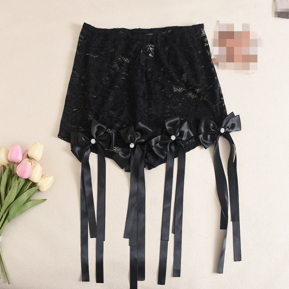 New Sexy Casual Summer Women 2 Piece Crop Top Shirt Lace Biker Short Patchwork Ribbon Women Two Piece Short Set Women's Sets