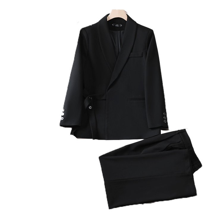 Soft and comfortable high-quality office women's casual suit and women's single button coat
