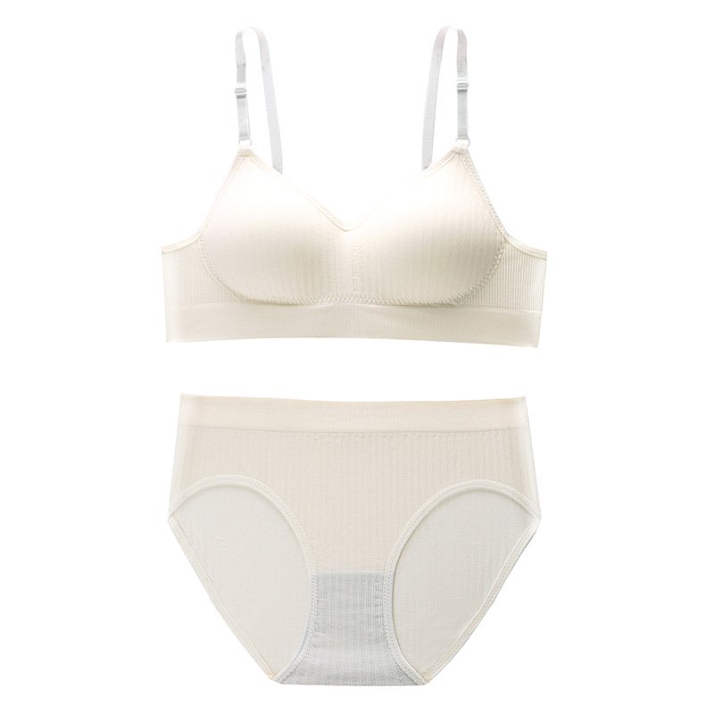 Seamless Underwear Women's Push Up sports bra and underwear set for women Underwire Brief Sets