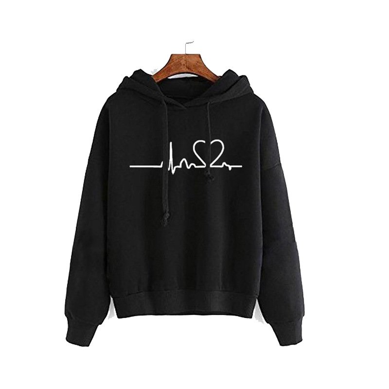 Autumn and winter wholesale fashion high quality custom logo print loose round neck men and women can hoodie