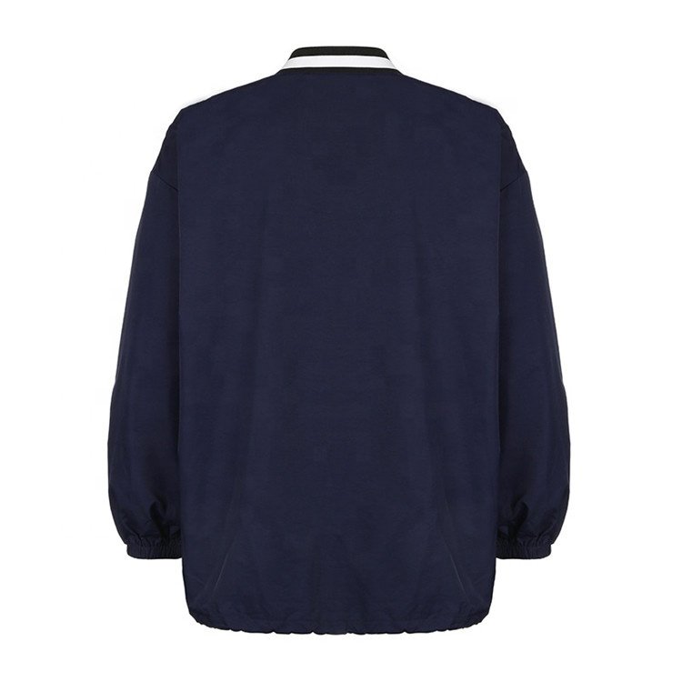 Letter Print Oversized Sweatshirt Women Casual V-Neck 2024 Spring Long Sleeve Drawstring Loose Hoodie