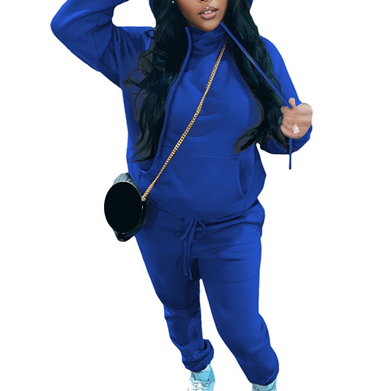 Manufacturer Plus Size 2 Piece Set Custom Logo Two Piece Set Sports Women'S Sportswear Set Tracksuits Outfits Jogger