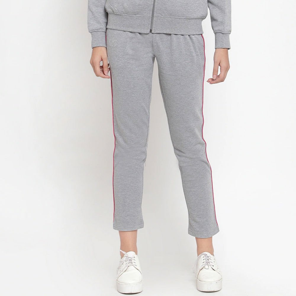 Trendy and durable women's tracksuit ideal for fitness routines or casual wear with a sleek design and perfect fit tracksuit.