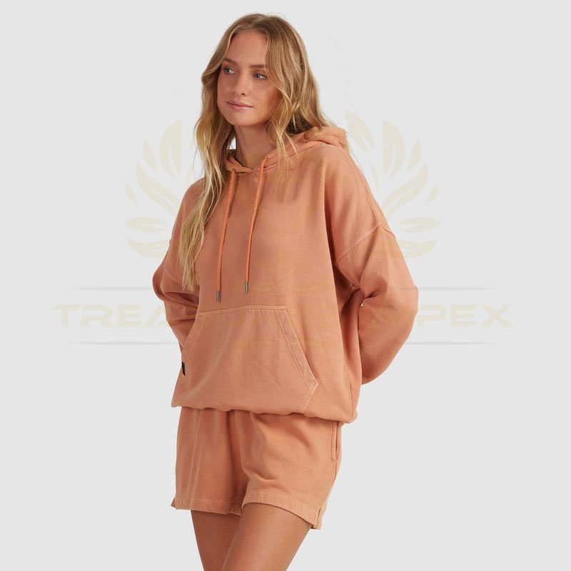 Women Summer Set Summer Fashion Custom Casual 2 Piece Set Women Crop Top Hoodies Cotton Short and Hoodie Women Clothing
