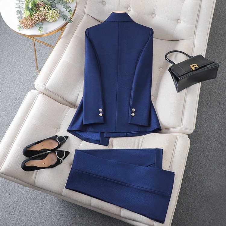 Business Suit Office Women Work Suit Women's Formal Suit Jacket Pants Two Piece Set