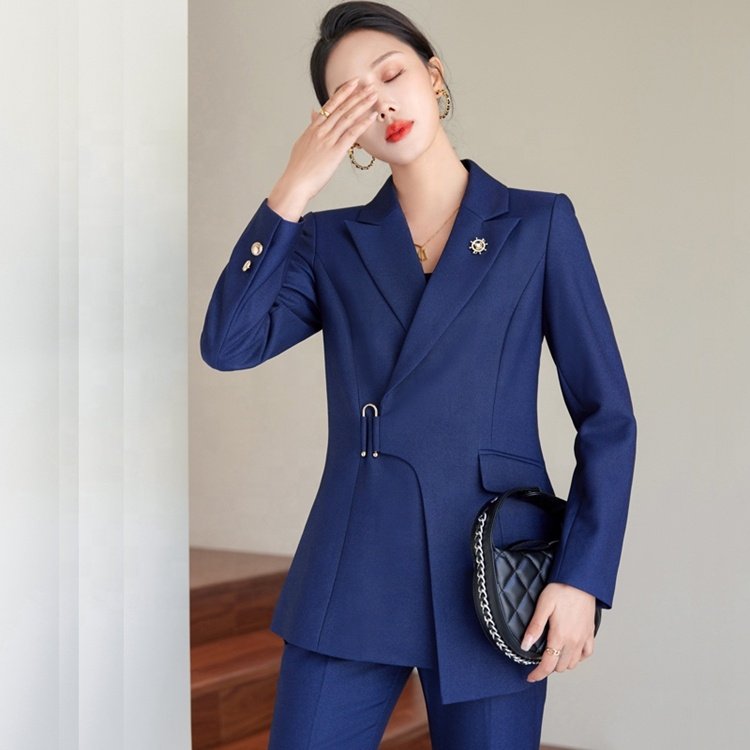 Business Suit Office Women Work Suit Women's Formal Suit Jacket Pants Two Piece Set