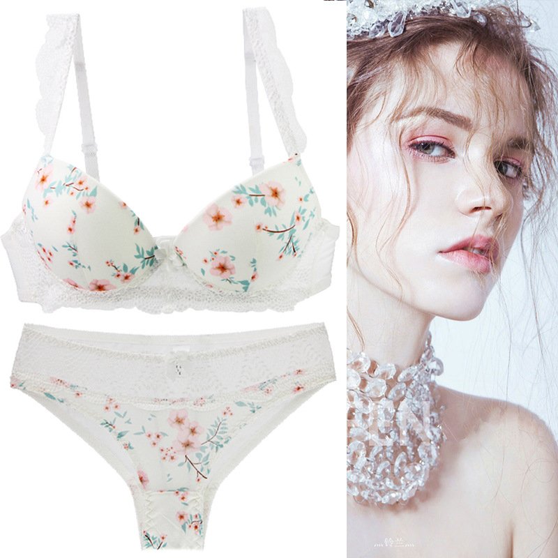 women push up bra set women's underwear plus size women's underwear big size lingerie sets ladies bra & brief sets
