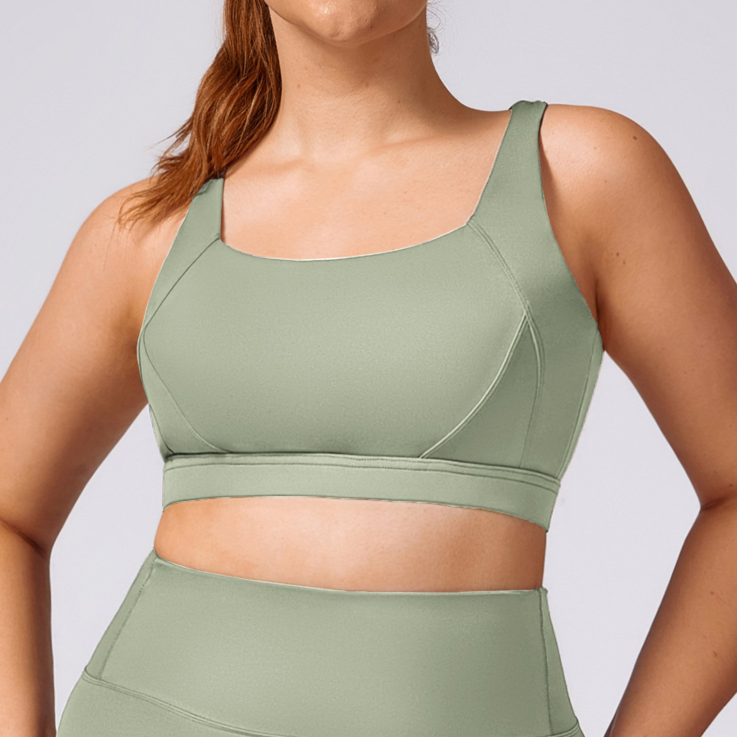 Plus Size High Waist Sporting Leggings Gym Clothing Women's Sportswear Fitness Seamless Workout Tight Active Wear Yoga Sets