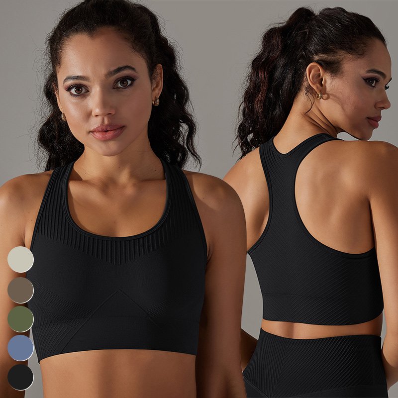 Wholesale Activewear 4 Piece Suit Workout Wear Sports Bra Leggings Long Sleeve Tshirt Gym Fitness Sets Women Seamless Yoga Set