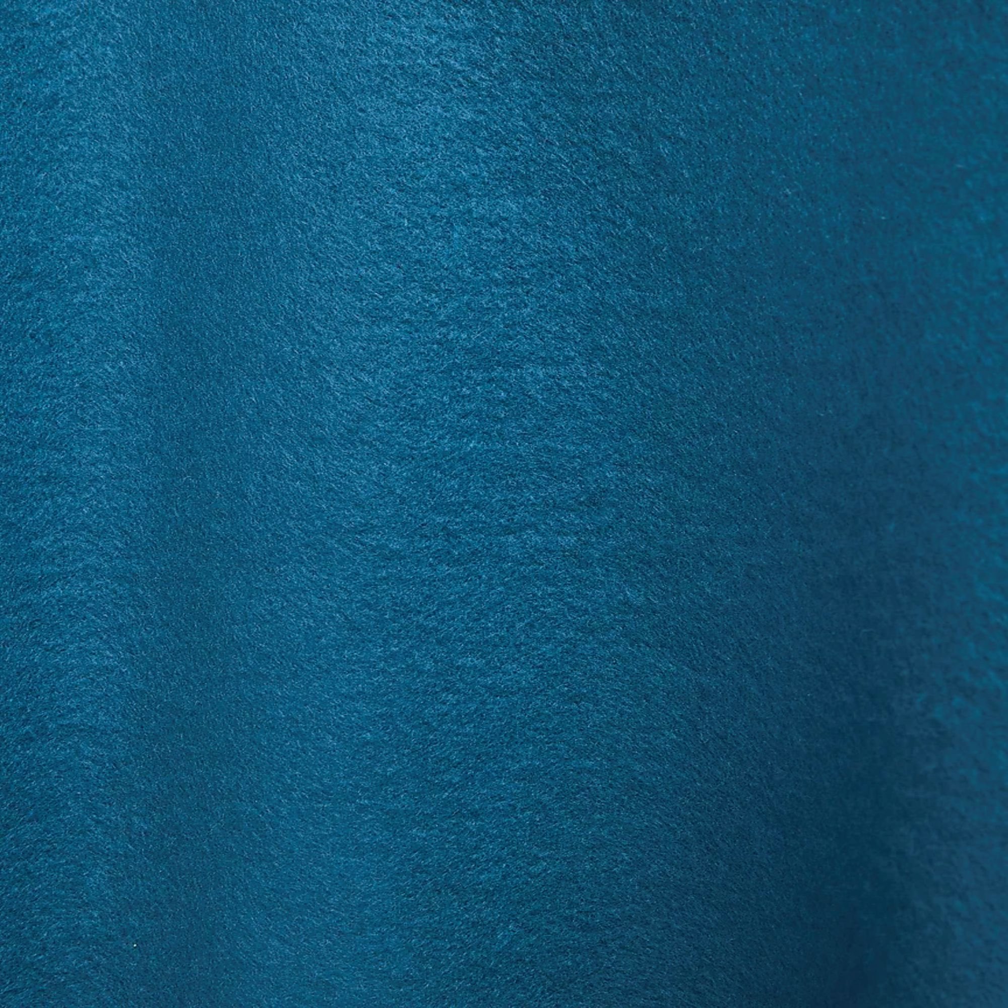Loose Fit Ribbed Crewneck 80% Cotton 20% Recycled Polyester Fleece Ribbed Cuffs and Hem Chathams Blue Women Sweatshirt