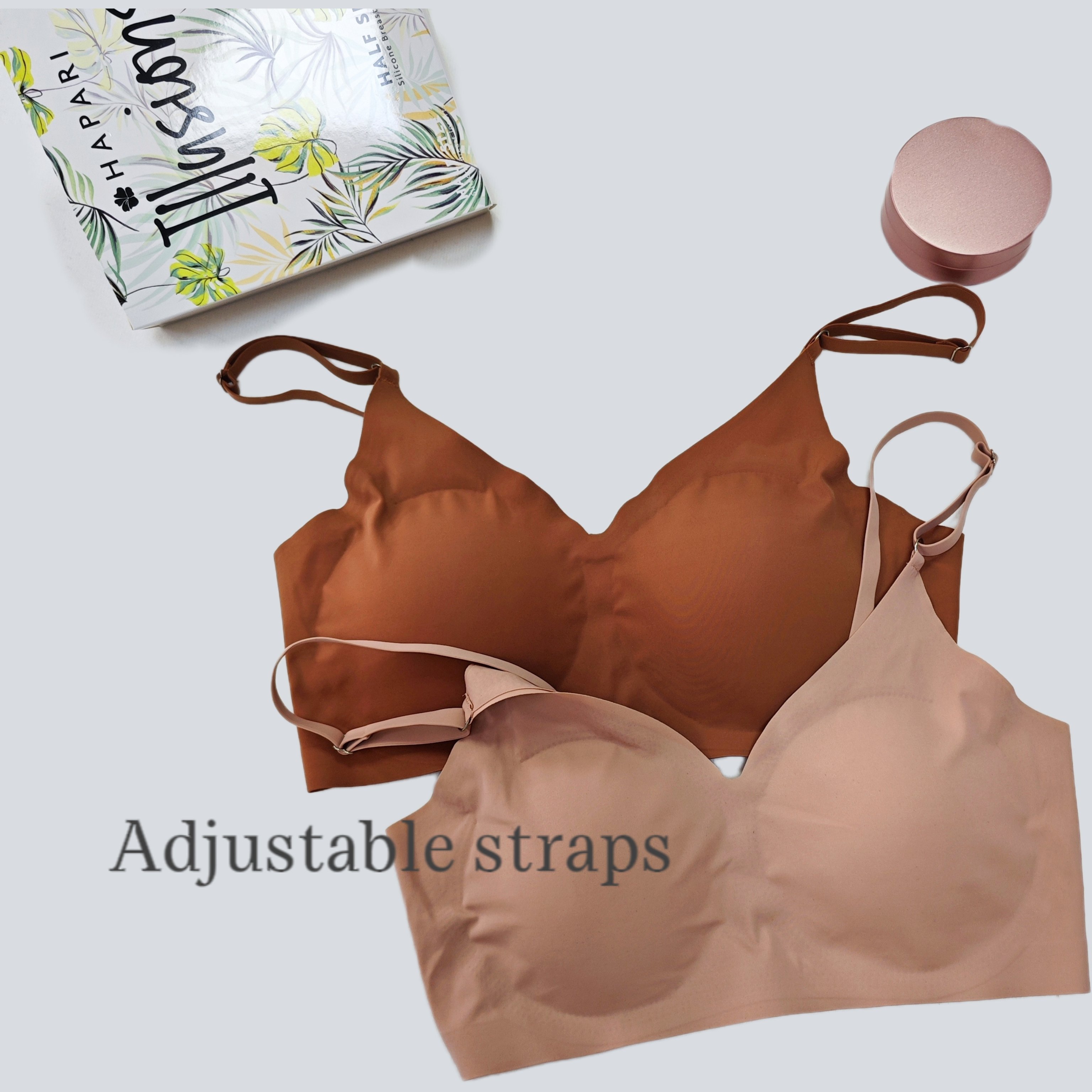 Hot Sale Four Size V Neck Comfy Seamless Wire Free Sexy Lingerie Women Removable Breathable padded Camisole Bra Set For Women