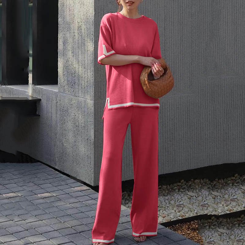 2023 Jogger Set for Women 2, Piece Gym Fitness Wear and Loose Lounge Set/