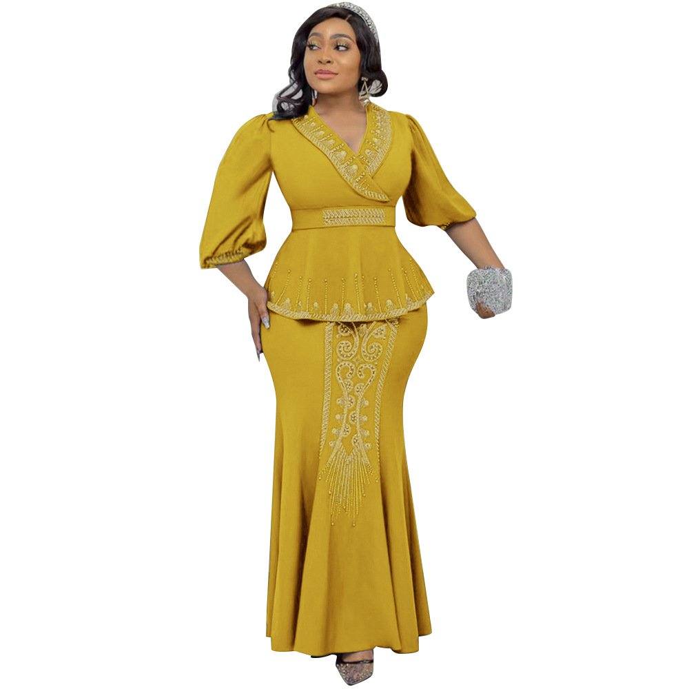 Boutique Wholesale 2024 Autumn New Fashionable Long Sleeved Slim Fit Shirt Half Skirt Women's Set