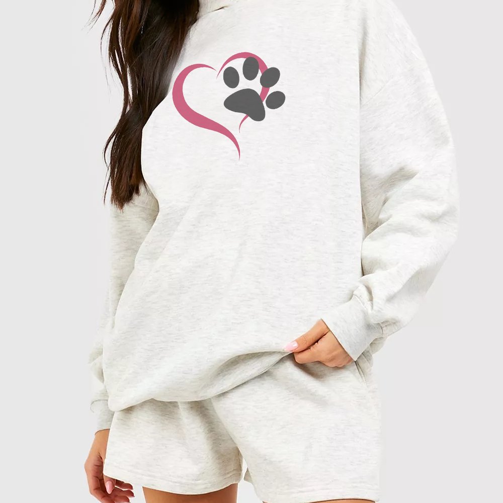 OEM Wholesale Biker Shorts Set Zip Up Blank Hoodie Short Women's Sets Clothes Sweatshirt Hoodie And Biker Shorts Set For Women
