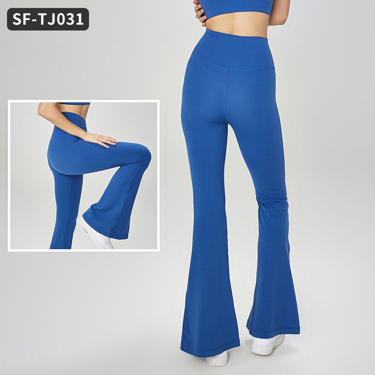 Wholesale Flare Pants Yoga Leggings Ladies Custom Logo Sports Gym Wear Women's Sports Set Women's Sets Gym Fitness Sets