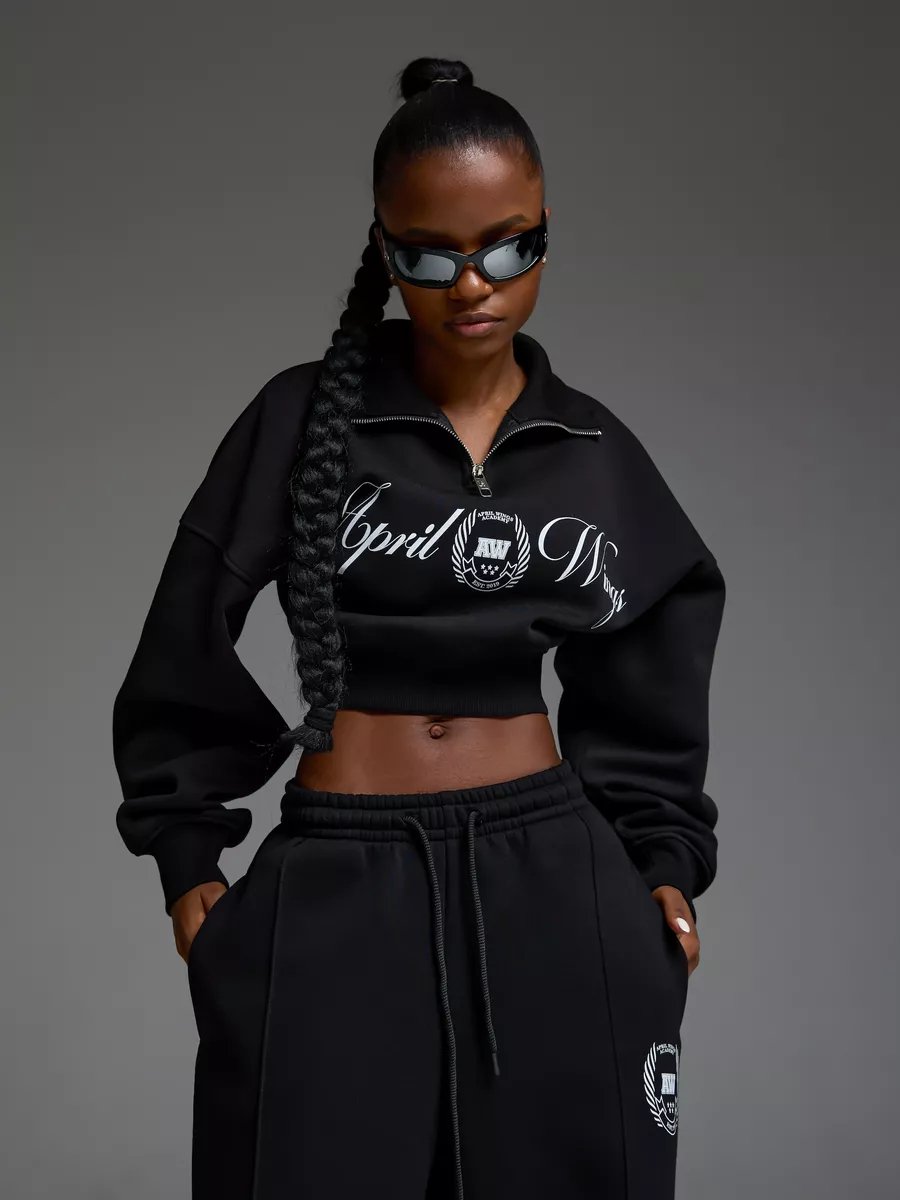2024 women's clothing fall winter high quality cotton custom Turn-down Collar sweatshirt long sleeve casual women hoodies set