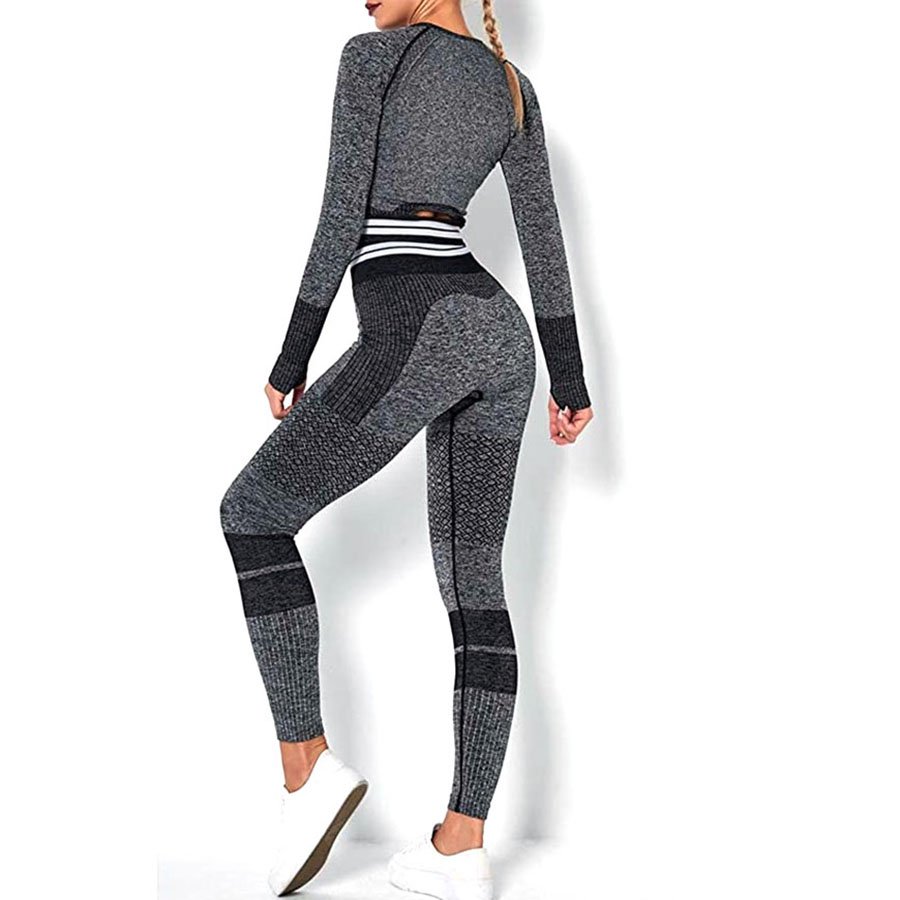 2024 Spandex Polyester Clothing Suit Sports Wear Two piece Set Big Size Women Breathable Plus Size Women all ColorsRunning