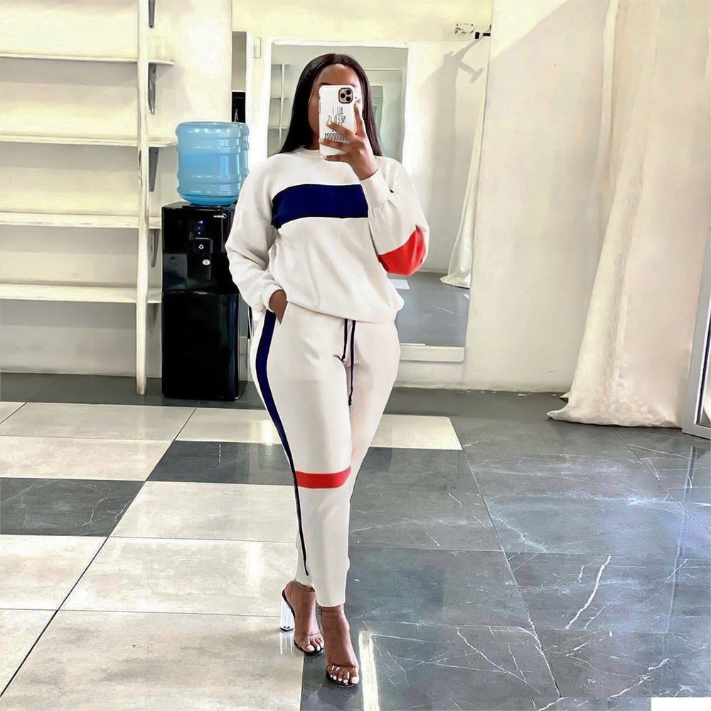 Manufacturer High Quality Jogger Gym Crewneck Blank Tracksuits 3d Embroidery Custom Logo Sexy Plus Size Sports Women'S Sets