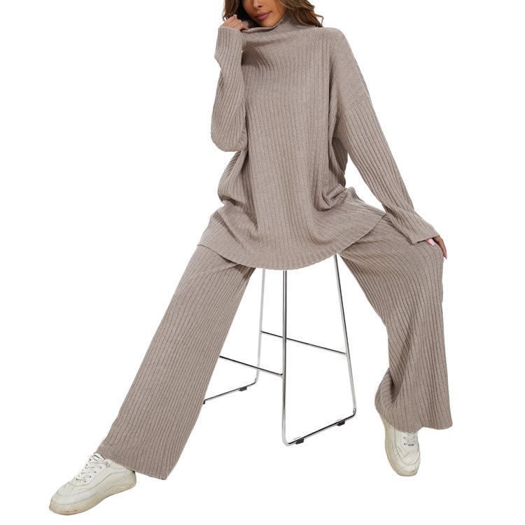 autumn women clothing 2 piece set lounge winter clothes for women sets knit sweater jersey pants winter women's sets sweaters
