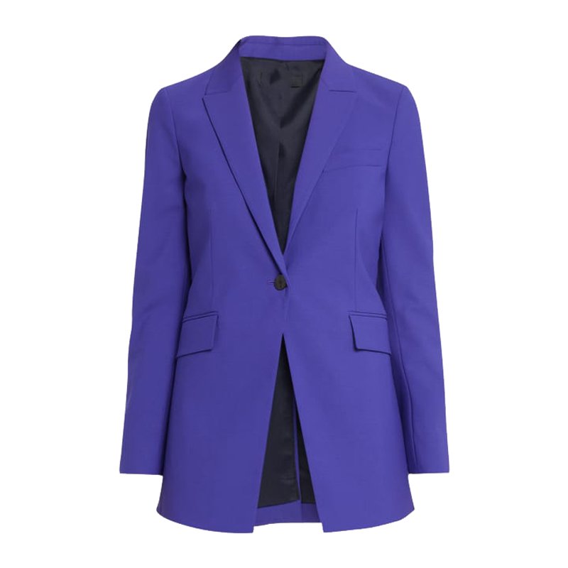 Custom High Quality Suit Blazer Sets Casual Business Loose Flare Pants Two-piece Set Plain Women's Sets