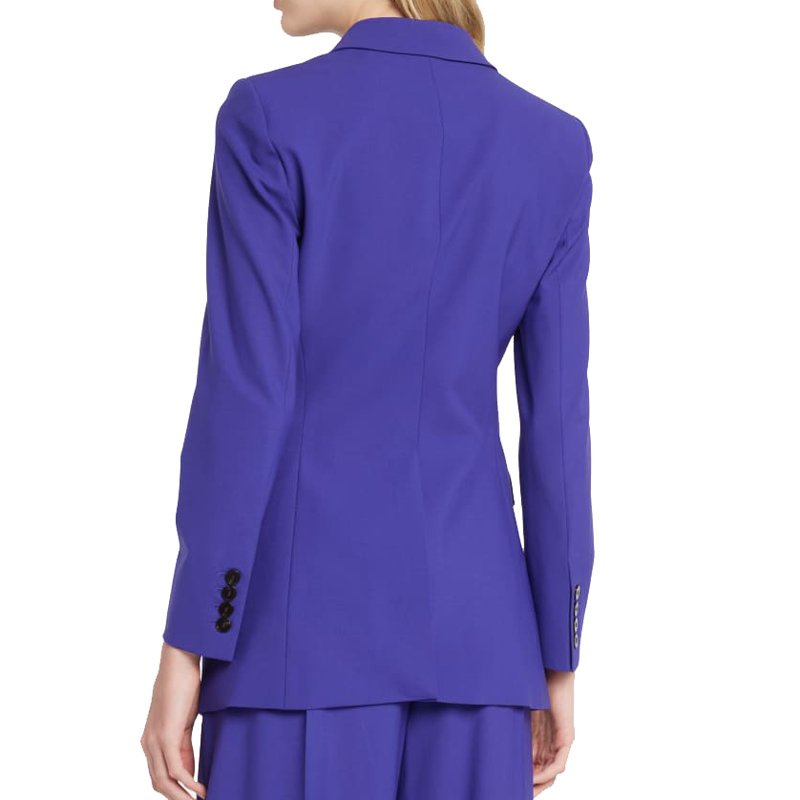 Custom High Quality Suit Blazer Sets Casual Business Loose Flare Pants Two-piece Set Plain Women's Sets