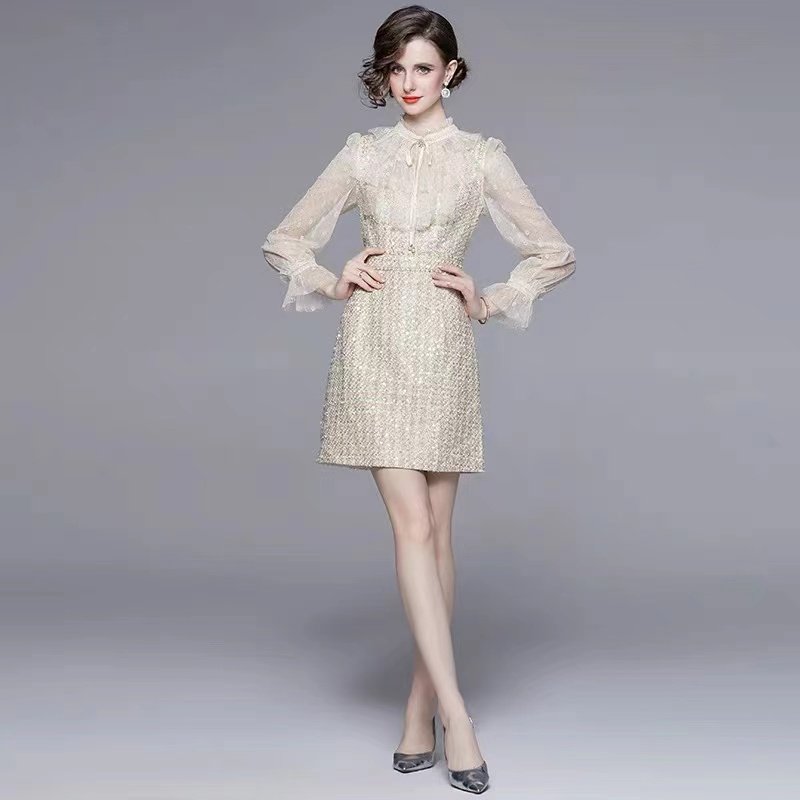 Wholesale high quality 2024 Spring women's set two-piece women's business long sleeve suit coat office suit