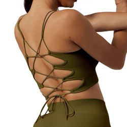 Multi-strap-bra-green