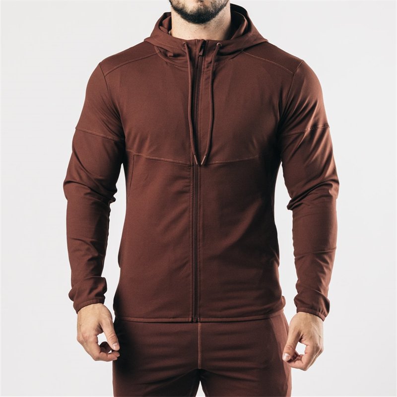 High Quality Custom Jogging Men Tech Fleece Velvet Jacket Slim Fit Cotton Plain Gym Sport Sweatsuit Tracksuit