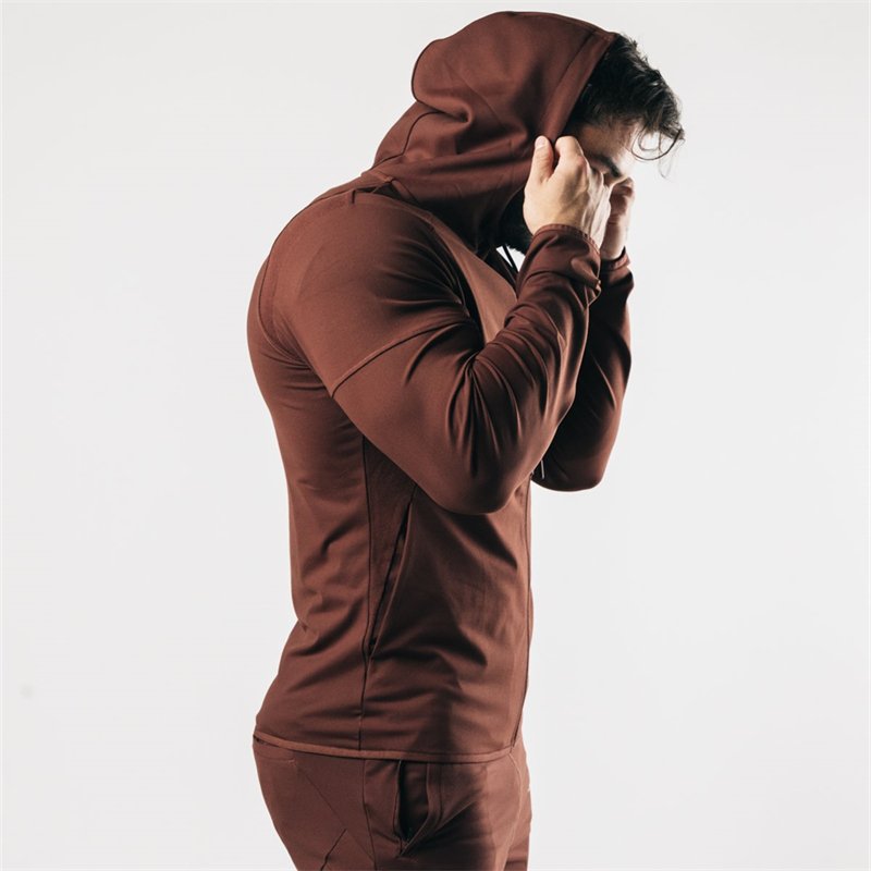 High Quality Custom Jogging Men Tech Fleece Velvet Jacket Slim Fit Cotton Plain Gym Sport Sweatsuit Tracksuit
