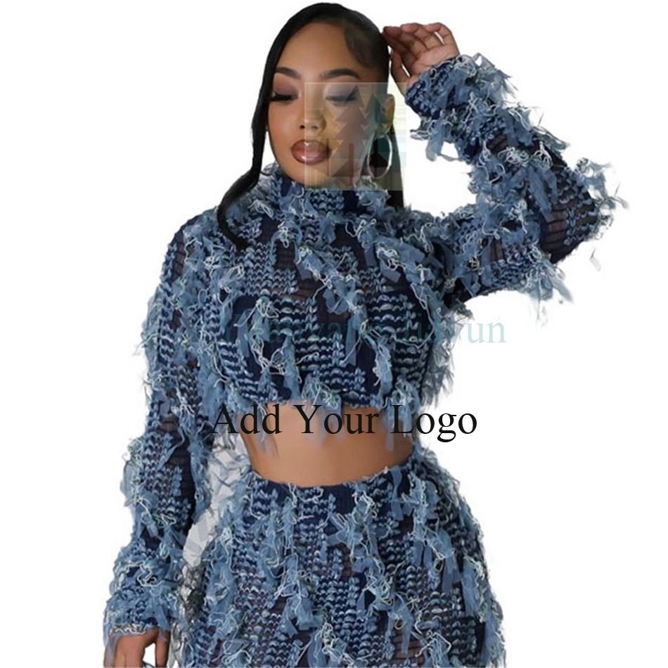 Fashion Women's Set Elegant Ladies 2 Piece Skirt Set