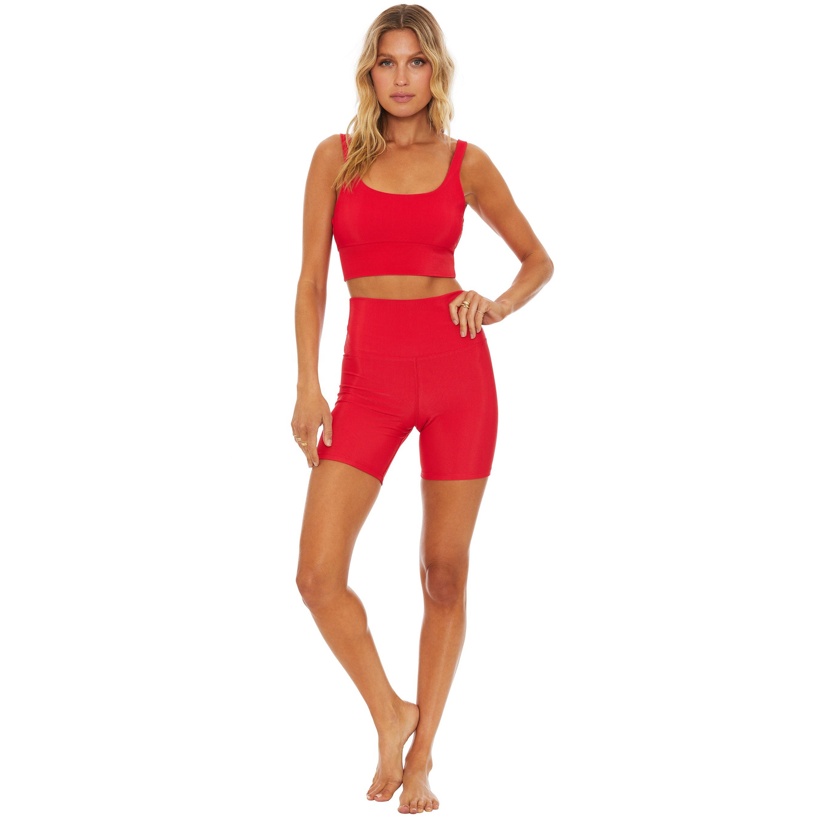 Women's Yoga Sets Fitness Workout Suit Sport Bra And high quality yoga set Wholesale Top Summer Wear make fitness sets