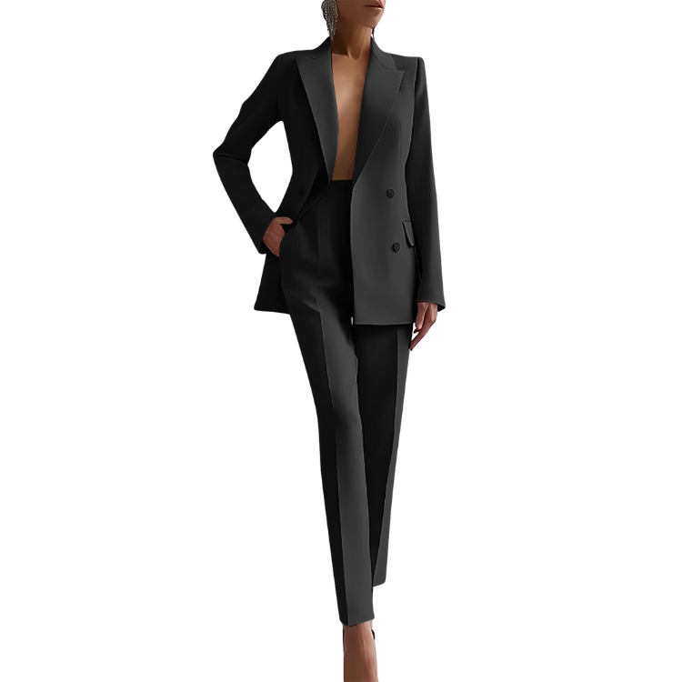 Latest Desgin Business Suits For Women Slim Blazer And Pants Set For Women Formal Suit Ladies Suits Office Wear