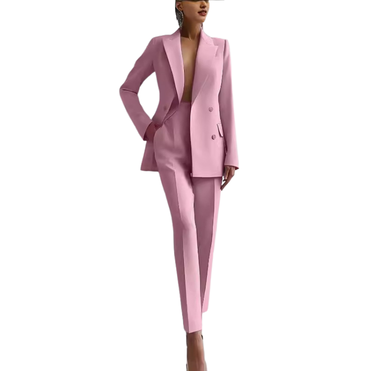 Latest Desgin Business Suits For Women Slim Blazer And Pants Set For Women Formal Suit Ladies Suits Office Wear