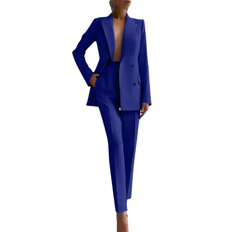 Latest Desgin Business Suits For Women Slim Blazer And Pants Set For Women Formal Suit Ladies Suits Office Wear