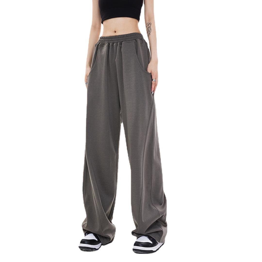 Loose Sweatpants Banana Pants Women's Hiphop Wide-Leg Pants Jazz Dance Loose straight pants for women