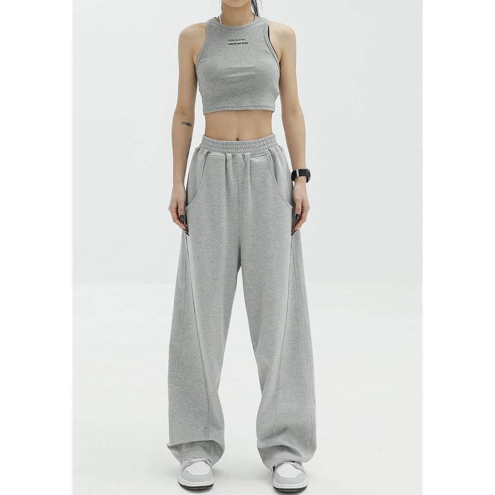 Loose Sweatpants Banana Pants Women's Hiphop Wide-Leg Pants Jazz Dance Loose straight pants for women