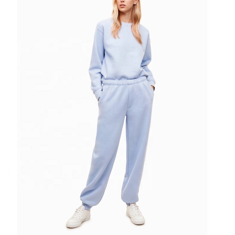 2023 spring clothing sets for women wholesale outfit 2 piece sweatpants and pullover hoodie set cotton women jogging suits