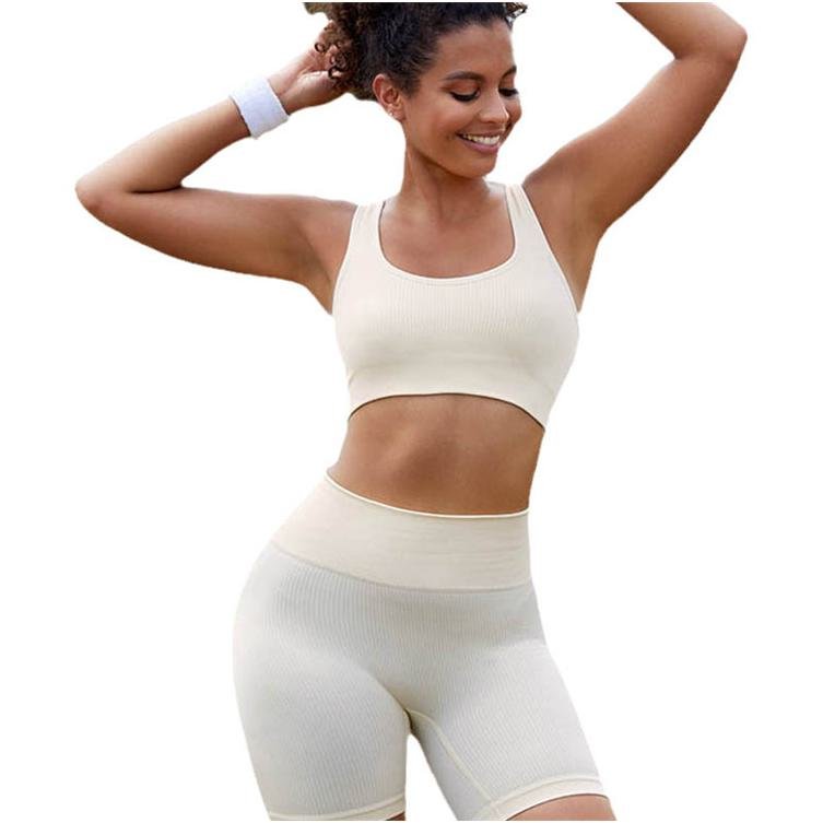 Yoga Sets fitness yoga sets Flare With Pockets Cotton Shirt Black HighButt Lift Running High Quality Spandex Yoga