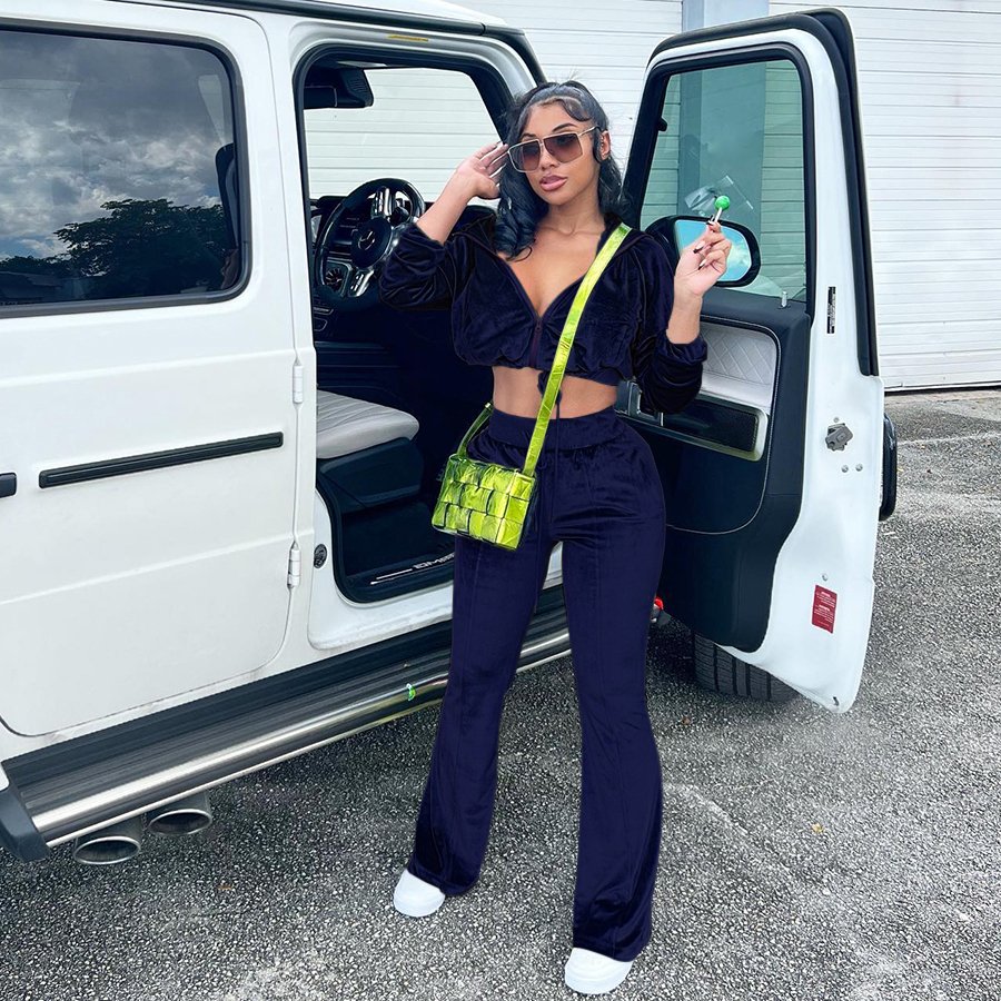 2022 new arrivals custom women autumn clothes designer 2 piece set women's sets