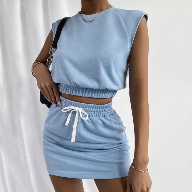 2024 New Women's Wear Hot Selling Fashion Sports and Leisure Set Women's Wear Two Piece Set