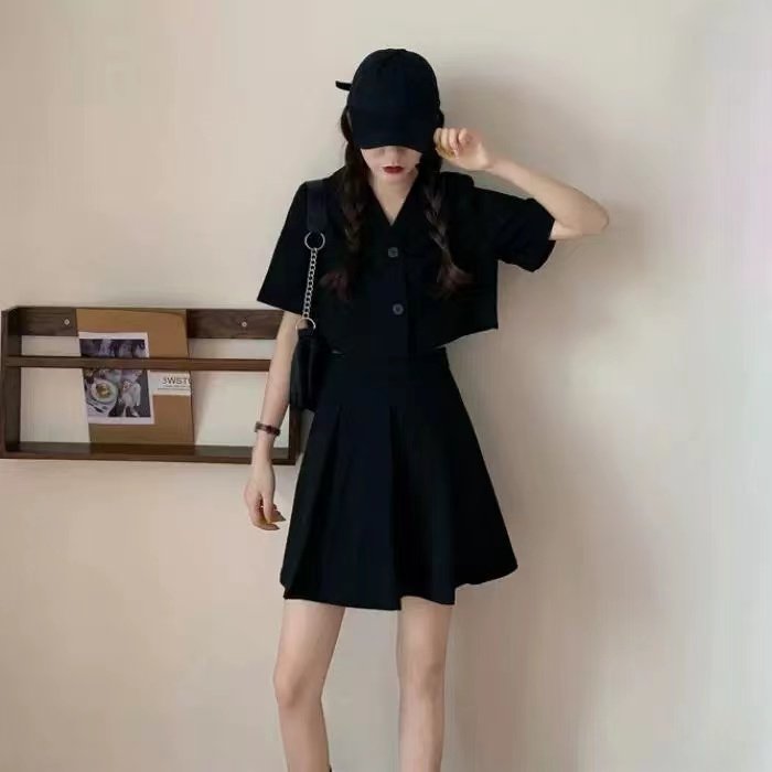 Undefined New summer versatile short women's blouse slim sexy casual fashion short sleeved dress