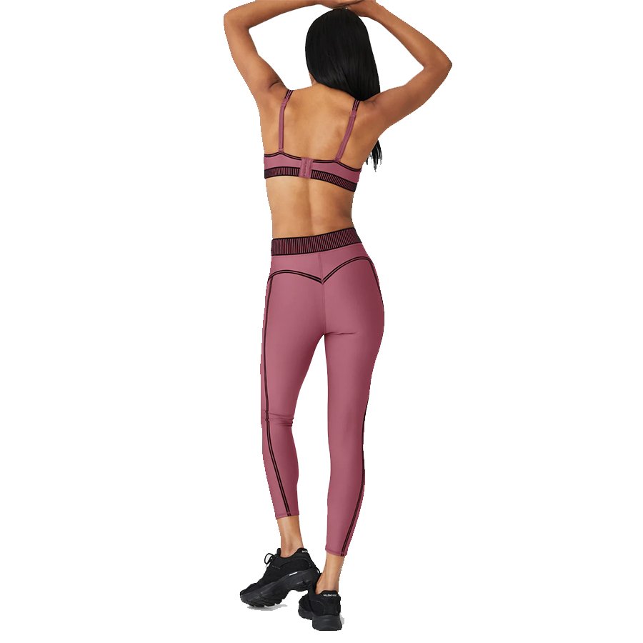 2023 Women Fitness Wear Latest Design Customized Yoga Set Women Padded Sports Bra And Comfortable Legging
