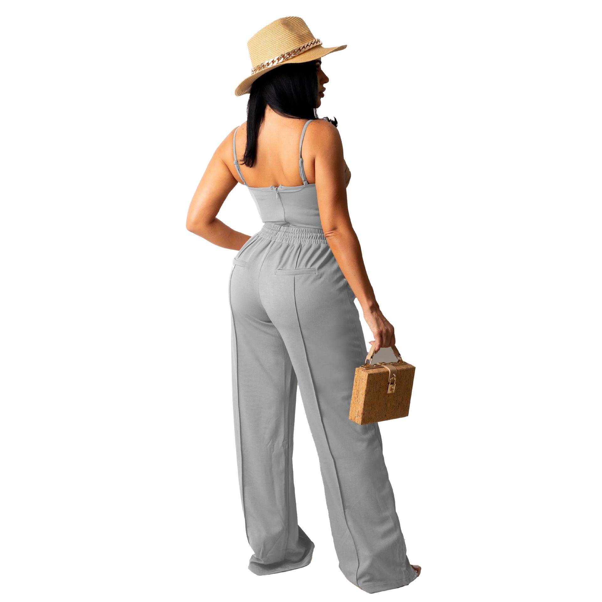 Woman fashion 2 piece casual set