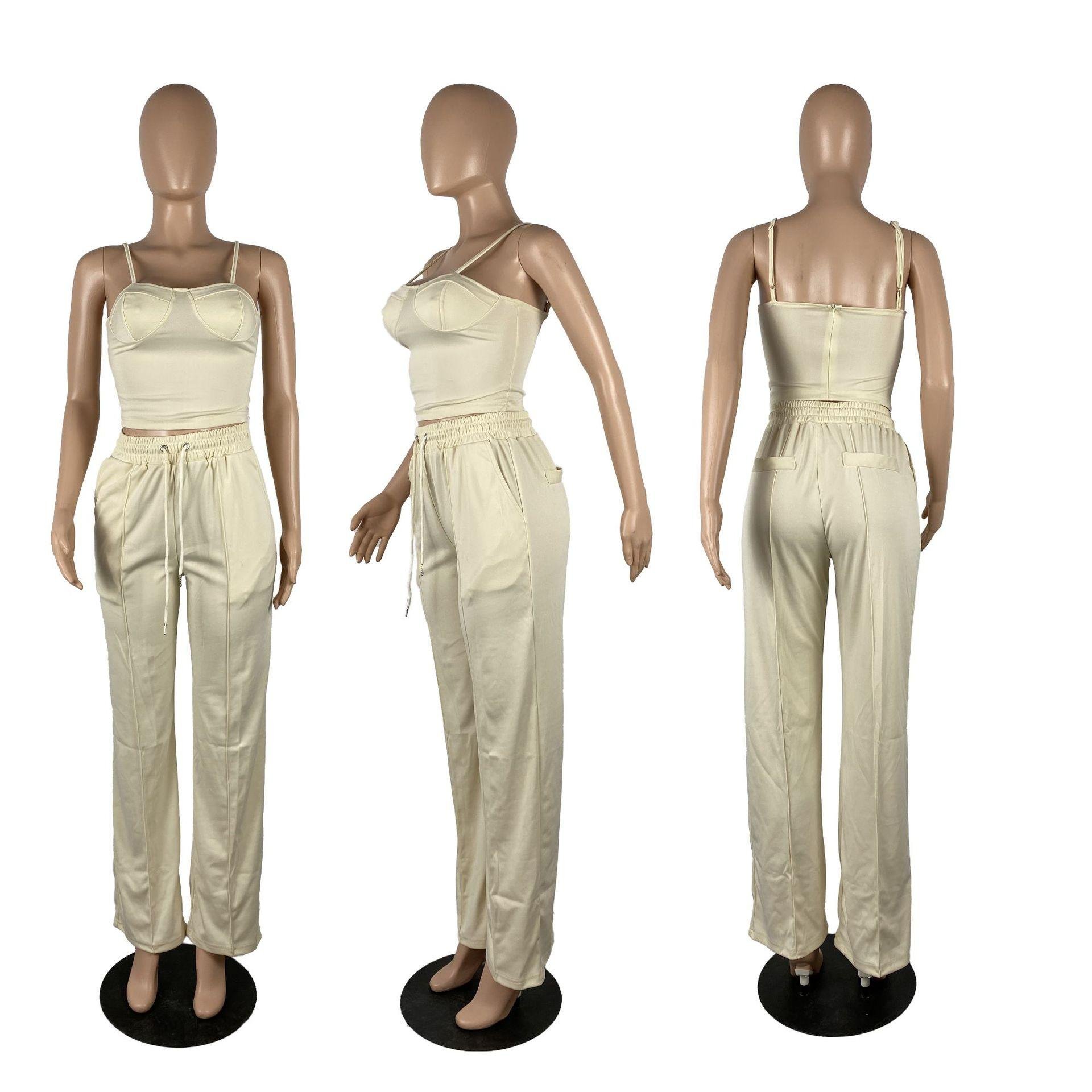 Woman fashion 2 piece casual set