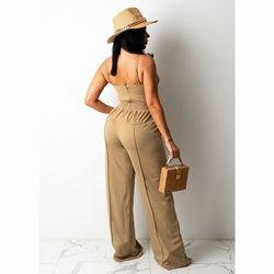 Woman fashion 2 piece casual set
