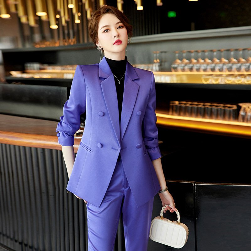 Z510-Office Women Formal Suit Two Piece Set Women Clothing Suit Set Business Suit