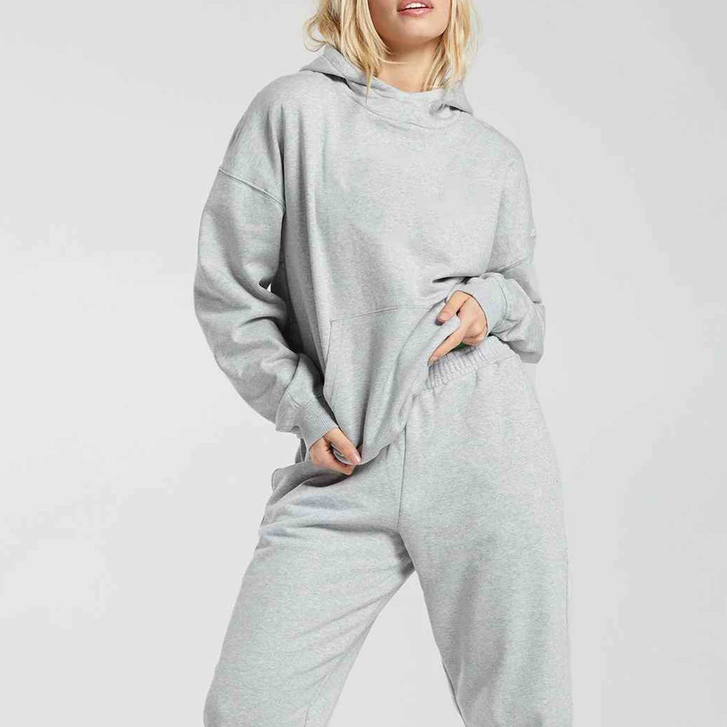 Women's Casual Hoodies Long Sleeve Solid Lightweight Pullover Tops Loose Sweatshirt Over Women'S Hoodies Sweatshirt For