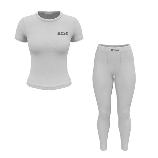 New Arrivals Sports Wear Breathable ribbed Skinny Crop Tops Leggings for Women Lounge Wear 2 Piece Set Women's Sets